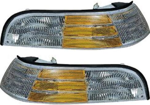 For 1992-1997 Ford Crown Victoria Side Marker Light Driver And Passenger Side | Pair | LX | Replacement For FO2520124, FO2521124 | F2AZ 13201B, F2AZ 13200B in Saudi Arabia