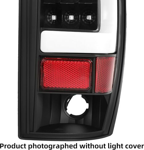 HECASA Tail Lights Compatible with 2002-2006 Chevy Chevrolet Avalanche 1500 2500 LED Tube Bar Replacement for GM2800153 GM2801153 Rear Brake Lamps Taillights Smoke Lens Black Housing in Saudi Arabia