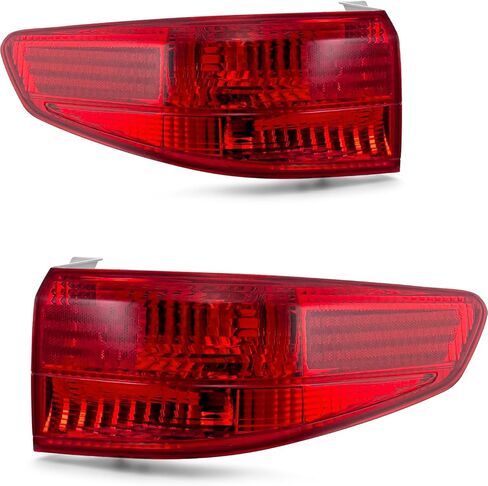 Rear Tail Light for 2005 Honda Accord 4 Door Sedan Taillight Assembly body mounted replaces OE Style Rear Lamp Driver and Passenger Side(Bulbs Not Includ) in Kuwait