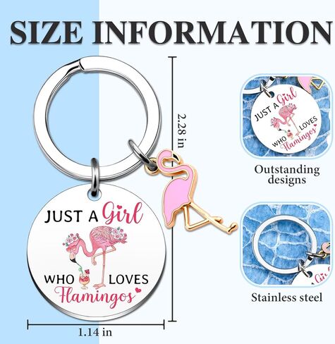 Flamingo Gifts Cheer Up Gifts for Women Pink Flamingo Keychain Flamingos Decor for Girls Flamingos Party Favors for Friends Stuff Christmas Presents for Her Girls Accessories in Kuwait