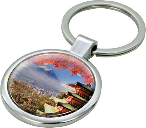 سلسلة مفاتيح طوكيو اليابان مع قبة إيبوكسي وحلقة مفاتيح معدنية in Kuwait