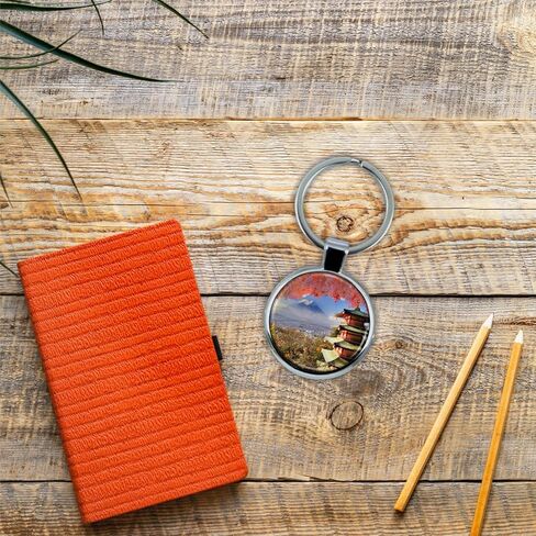 سلسلة مفاتيح طوكيو اليابان مع قبة إيبوكسي وحلقة مفاتيح معدنية in Kuwait