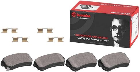 مجموعة وسادات الفرامل القرصية الخلفية من السيراميك الفاخر من Brembo P30047N EMGRAND/HYUNDAI/HYUNDAI (BEIJING)/KIA/KIA (DYK)/SSANGYONG OE# 583022HA50 in Saudi Arabia