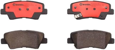 مجموعة وسادات الفرامل القرصية الخلفية من السيراميك الفاخر من Brembo P30047N EMGRAND/HYUNDAI/HYUNDAI (BEIJING)/KIA/KIA (DYK)/SSANGYONG OE# 583022HA50 in Saudi Arabia