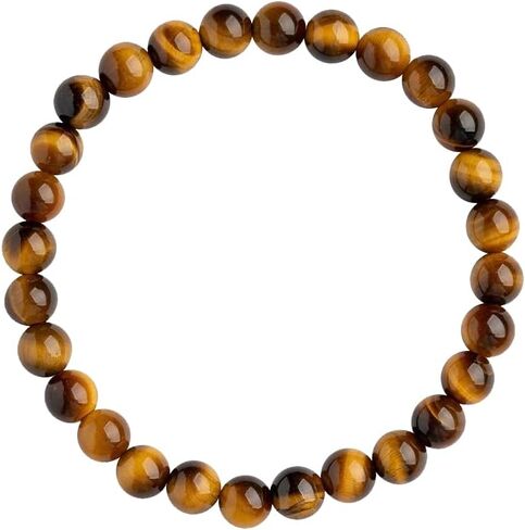 سوار حجر عين النمر الطبيعي مطاطا اليوغا الأحجار الكريمة شفاء الطاقة كريستال الرجال النساء تمتد سوار in Kuwait