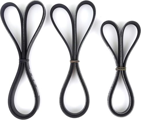4PK870 4PK1050 4PK1070 3X EPDM Serpentine Drive Belt Fit for Toyota 1995-2004 Tacoma 3.4L, 1996-2002 4Runner 3.4L, 1995-1998 T100 3.4L in Kuwait
