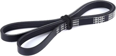 4PK870 4PK1050 4PK1070 3X EPDM Serpentine Drive Belt Fit for Toyota 1995-2004 Tacoma 3.4L, 1996-2002 4Runner 3.4L, 1995-1998 T100 3.4L in Kuwait