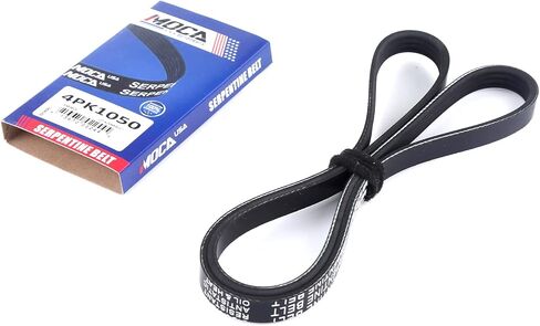 4PK870 4PK1050 4PK1070 3X EPDM Serpentine Drive Belt Fit for Toyota 1995-2004 Tacoma 3.4L, 1996-2002 4Runner 3.4L, 1995-1998 T100 3.4L in Kuwait