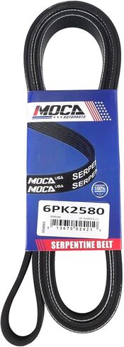 MOCA Serpentine Belt & Tensioner Compatible with 05-06 for Ford Expedition 5.4L/ Mustang 4.6L V8, 2004 for Ford F-250 4.6L/ F-350 5.4L/ Lobo 5.4L V8 Gas SOHC Naturally Aspirated in Saudi Arabia