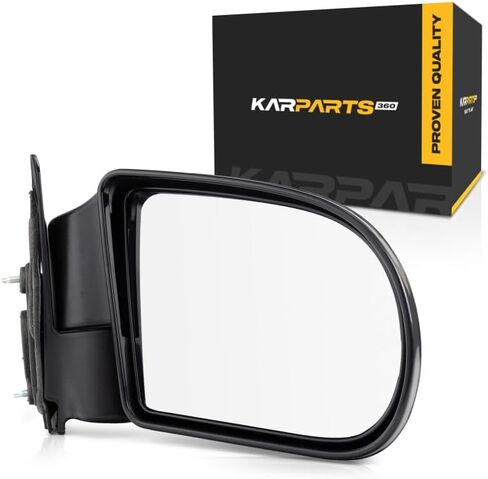 For Chevy S10 1998-2004 Door Mirror Passenger Side | Manual Below Eyeline | Textured | Standard/Extended/Crew Cab | Replacement For 15172864 | GM1321188 in Saudi Arabia