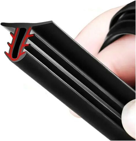 1.6M Car Stickers Dashboard Sealing Strip Sound Insulation Rubber Strip in Kuwait