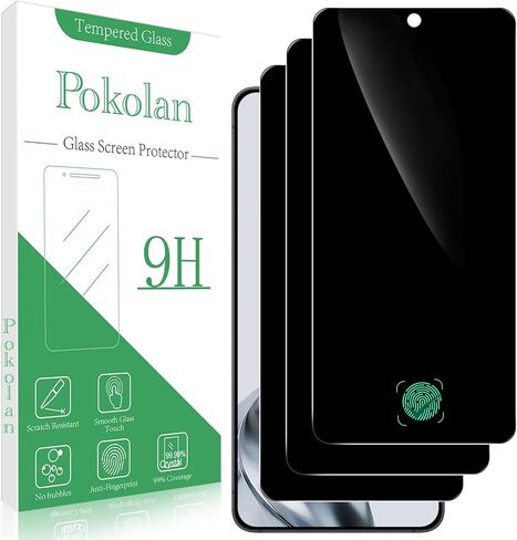 Pokolan (3 Pack) Designed for Samsung Galaxy A16 5G Tempered Glass Screen Protector, Anti Scratch, Bubble Free in Kuwait