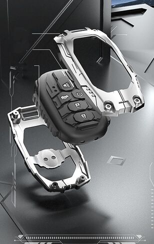 Mecha Heavy-duty Automobile Remote Control Key Fob Cover Keychain Fits For Honda 2022 2023 2024 2025 Civic Accord HR-V Pilot CR-V Key Shell in Kuwait