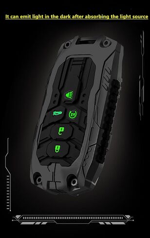 Mecha Heavy-duty Automobile Remote Control Key Fob Cover Keychain Fits For Honda 2022 2023 2024 2025 Civic Accord HR-V Pilot CR-V Key Shell in Kuwait