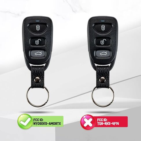 3 BTN استبدال مفتاح السيارة Fob لكيا سول 2010 - 2013 NYOSEKS-AM08TX. 95430-2K100 (1) in Kuwait