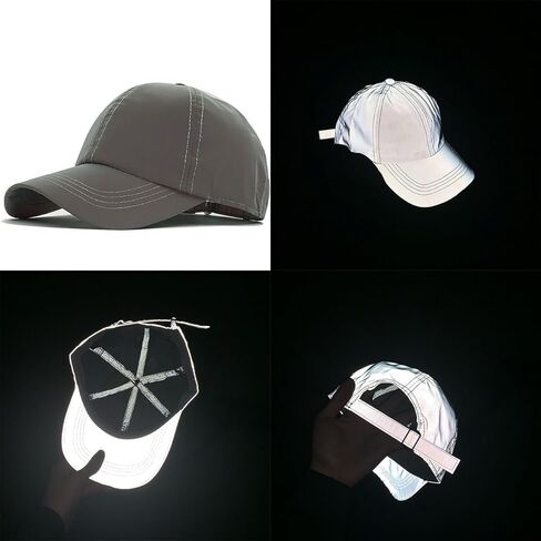 Reflective Hat Caps Fluorescent Hats Festival Gift for Men Women Funny Baseball Cap in Saudi Arabia