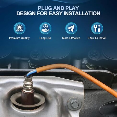 مستشعر الأوكسجين O2 المنبع لسوبارو فورستر 2.5L 2011-2013، XV Crosstrek 2.0L 2013-2014، Impreza 2.0L 2012-2014، استبدال مستشعر O2 234-9109 2349109 22641-AA610 1 قطعة in Saudi Arabia