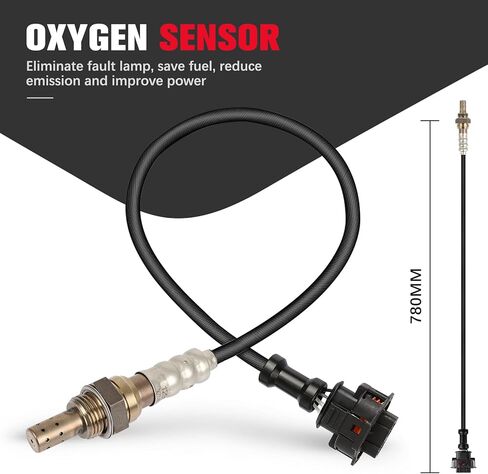 O2 Oxygen Sensor Compatible for Porsche Boxster 2005-2012, 911 2007-2011, Cayenne 2008-2010 2015-2018, Cayman 2006-2012, Replace# 9A160612400, 7L5906262D, 98760612302 in Saudi Arabia