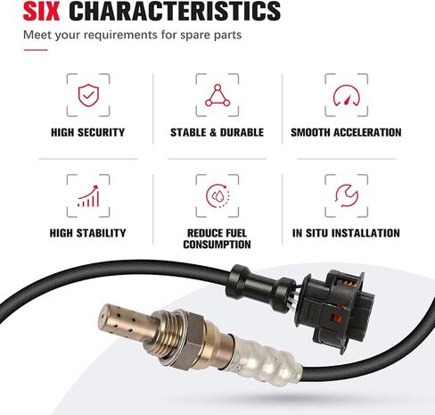 O2 Oxygen Sensor Compatible for Porsche Boxster 2005-2012, 911 2007-2011, Cayenne 2008-2010 2015-2018, Cayman 2006-2012, Replace# 9A160612400, 7L5906262D, 98760612302 in Saudi Arabia