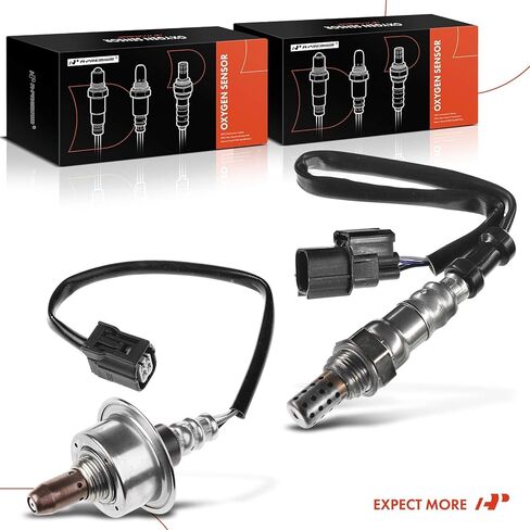 A-Premium O2 Oxygen Sensor Compatible with Honda Civic 2006-2015, 1.8L, 2-PC Set, Upstream and Downstream in Saudi Arabia