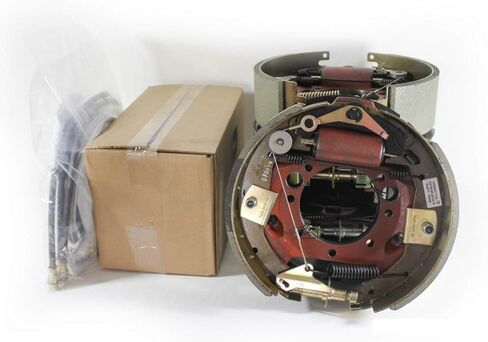 Electric/Hydraulic Drum Brake Conversion Kit for Dexter & Lippert 10K General Duty Axles 12-1/4"x 3-3/8" Shoes 7-Bolt Mount Tandem Axle Kit Includes Actuator in Saudi Arabia