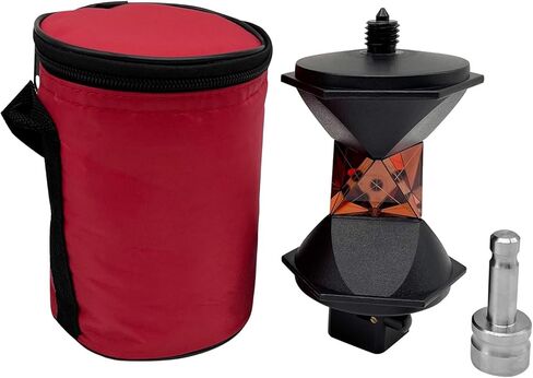 GRZ122 عاكس منشوري مسح بديل 360 درجة متوافق مع محطة إجمالي روبوتية على الطراز السويسري 360 منشور عاكس للمسح مع محول in Kuwait