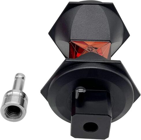 GRZ122 عاكس منشوري مسح بديل 360 درجة متوافق مع محطة إجمالي روبوتية على الطراز السويسري 360 منشور عاكس للمسح مع محول in Kuwait