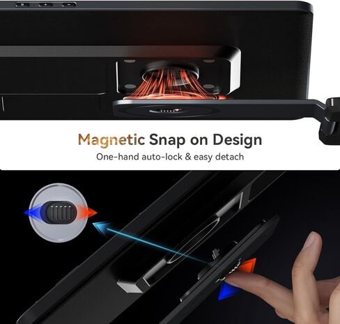 موسع شاشة الكمبيوتر المحمول 14 "شاشات ، تعمل ل MACOS [مضمنة M1/M2 M3] ， Windows ، Triple Portable 1080p Tri-Screen USB A/Type C Monitor Portable لـ 14" -17.3 "كمبيوتر محمول (كابل واحد) in Kuwait