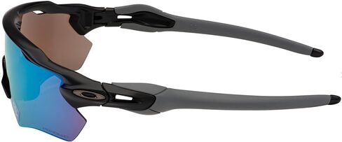 نظارات Oakley Radar EV Path الشمسية باللون الأسود غير اللامع مع عدسة مستقطبة للمياه العميقة Prizm + حافظة صلبة in Saudi Arabia