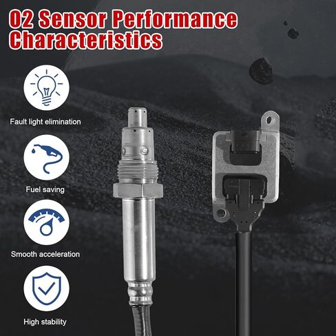 Nitrogen Oxide Sensor Downstream 68085740AA NOx Sensor Compatible with Dodge Ram 2500 & for 3500 & for 4500 & for 5500 2013-2015 & for Cummins ISB 13-16 in Kuwait