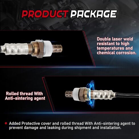 2Pcs Oxygen Sensors Upstream 234-4368 & Downstream 234-4601 Compatible for Honda Pilot 2003-2004 Acura Mdx 2001-2002 [3.5L V6] Only in Kuwait