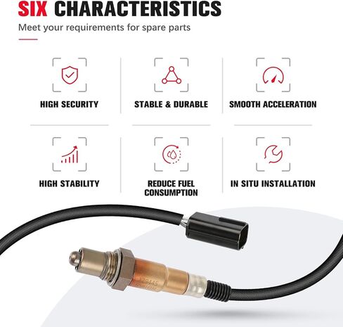 O2 Oxygen Sensor Compatible for Chevrolet Aveo Aveo5 2009 2010 2011 & for Pontiac G3 2009 2010, L4 1.6L, Upstream in Saudi Arabia