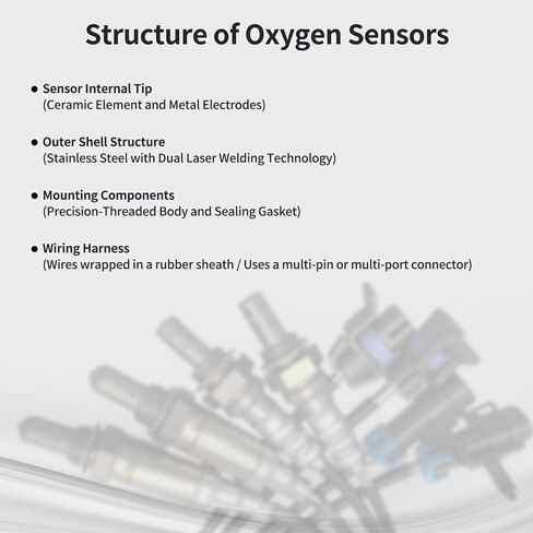 O2 Oxygen Sensor Downstream Fits for Kohler EFI Engines CH18 CH20 CH22 CH23 CH25, for Avenger Conquest Frontier EFI Huntmaster Replace 25-418-07-S 28163974 in Kuwait