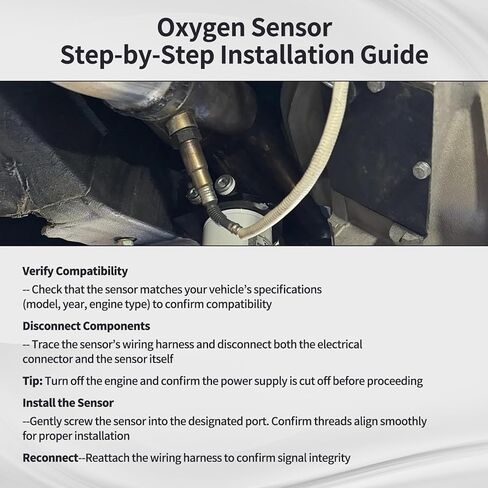 O2 Oxygen Sensor Downstream Fits for Kohler EFI Engines CH18 CH20 CH22 CH23 CH25, for Avenger Conquest Frontier EFI Huntmaster Replace 25-418-07-S 28163974 in Kuwait