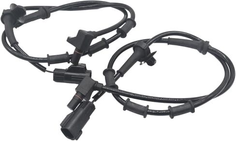 2pcs Front Left and Right ABS Wheel Speed Sensor Compatible with Dodge RAM 1500 5083204AA 5083204AB ALS104 02 03 04 05 in Kuwait