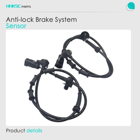 2pcs Front Left and Right ABS Wheel Speed Sensor Compatible with Dodge RAM 1500 5083204AA 5083204AB ALS104 02 03 04 05 in Kuwait