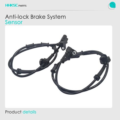 2pcs Front Left and Right ABS Wheel Speed Sensor Compatible with Dodge RAM 1500 5083204AA 5083204AB ALS104 02 03 04 05 in Kuwait