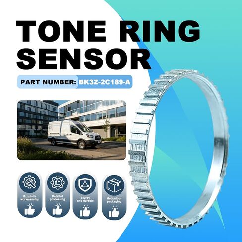 BK3Z-2C189-A Tone Ring Sensor Fit for Ford Transit 150 250 350 350 HD 2015-2024, ABS Wheel Speed Sensor Tone Ring in Saudi Arabia