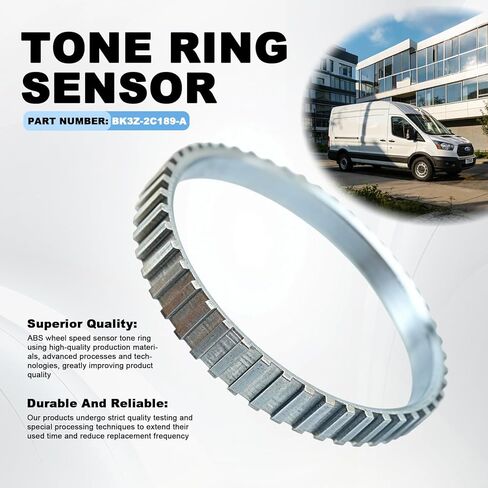BK3Z-2C189-A Tone Ring Sensor Fit for Ford Transit 150 250 350 350 HD 2015-2024, ABS Wheel Speed Sensor Tone Ring in Saudi Arabia