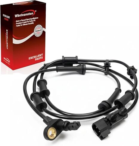 ABS Wheel Speed Sensor 1Pc: Front Left & Right Compatible with Jeep 2007-2017 Wrangler V6 3.6L V6 3.8L, 2018 Wrangler JK V6 3.6L, Liberty 2008-2012 V6 3.7L, Dodge 2007-2011 Nitro V6 3.7L V6 4.0L in Kuwait