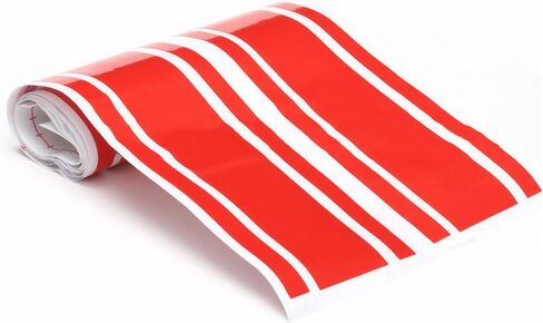 2 PCS Car Hood Decals, Racing Stripes Body Side Stickers, Hood Bumper Modification Exterior Decoration Accessories, Suitable for Most Car Models (Black) in Saudi Arabia