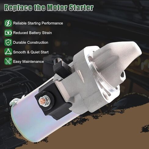 17844 استبدال محرك البداية متوافق مع محرك Honda CR-V 2002-2006 2.4L L4 # OE 31200-PPA-505 31200-PPA-A02 31200-PPA-A04 SMU0416 336-1955 in Kuwait