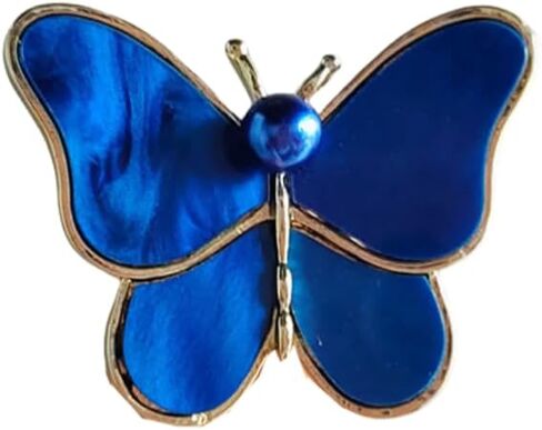 Crystal Rhinestone Butterfly Brooch Elegant Bridal Vintage Style Pins Wedding Banquet Anniversary Brooch for Women in Saudi Arabia
