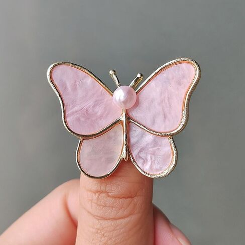 Crystal Rhinestone Butterfly Brooch Elegant Bridal Vintage Style Pins Wedding Banquet Anniversary Brooch for Women in Saudi Arabia