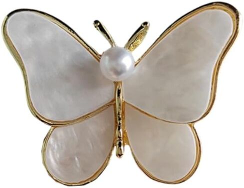 Crystal Rhinestone Butterfly Brooch Elegant Bridal Vintage Style Pins Wedding Banquet Anniversary Brooch for Women in Saudi Arabia