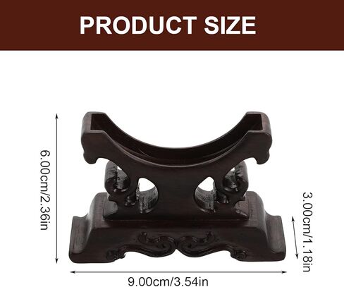 2PCS Redwood Jewelry Display Stand Elegant Bracelet Necklace Showcase, Wooden Ornament Holder for Weddings and Home Decor in Saudi Arabia