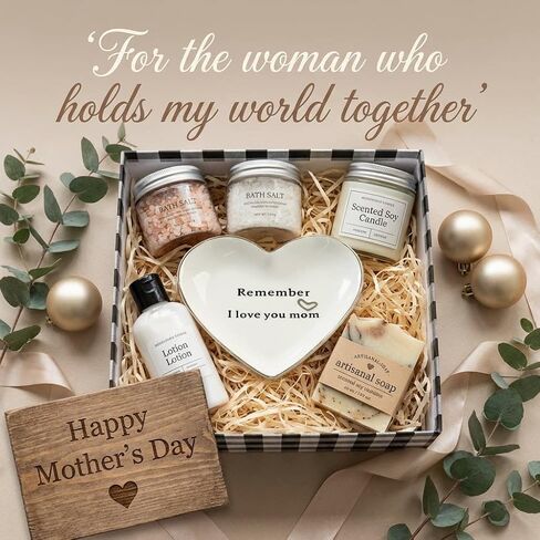 Gifts For Mom Ceramic Jewelry Dish Tray, Remember I Love You Mom Heart Shaped Cute Ring Dish For Rings Earrings Necklaces Bracelet Watch Keys, Birthday Mother'S Day Christmas Gift For Women in Kuwait