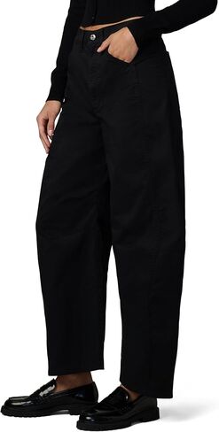 جينز Joe's Jeans للسيدات The Bowie High Rise Jean، أسود، 26 in Saudi Arabia