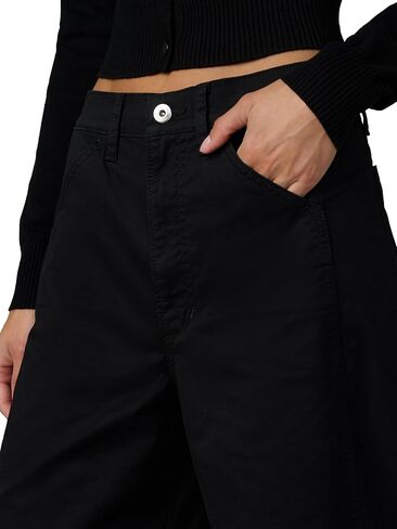 جينز Joe's Jeans للسيدات The Bowie High Rise Jean، أسود، 26 in Saudi Arabia