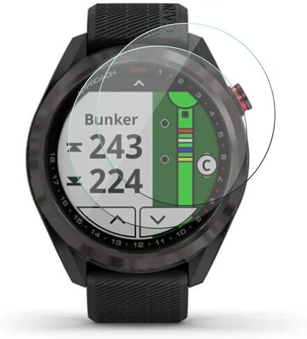 IPG for Garmin Approach S10 Golf Watch Screen Protector (2X) Smartwatch Invisible Ultra HD Clear Film Anti Scratch Skin Guard - Smooth/Self-Healing/Bubble -Free in Saudi Arabia